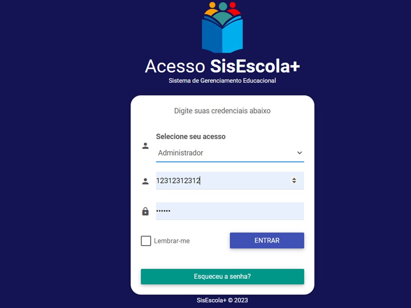 SisEscola - Sistema de Gerenciamento Educacional